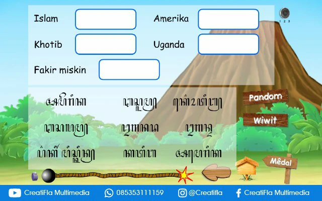 jasa Multimedia Interaktif Aksara Jawa