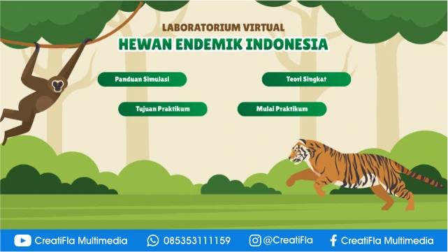 jasa Hewan Endemik Indonesia