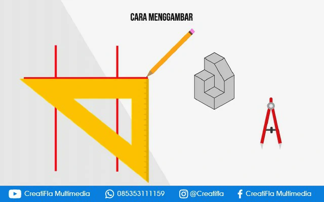 jasa Animasi Pembelajaran Proyeksi Ortogonal