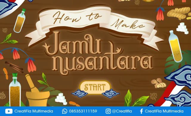 jasa Multimedia Interaktif Jamu Nusantara
