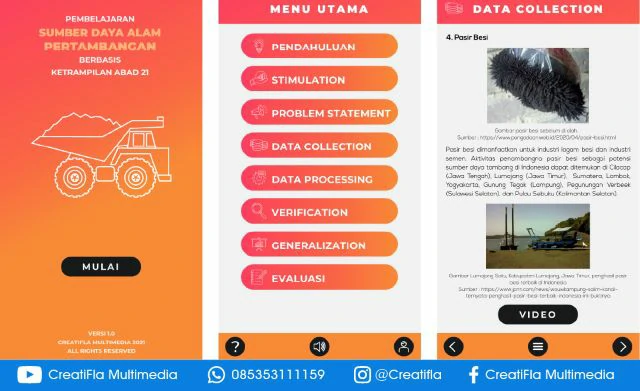 jasa Mobile App Sumberdaya Alam Pertambangan
