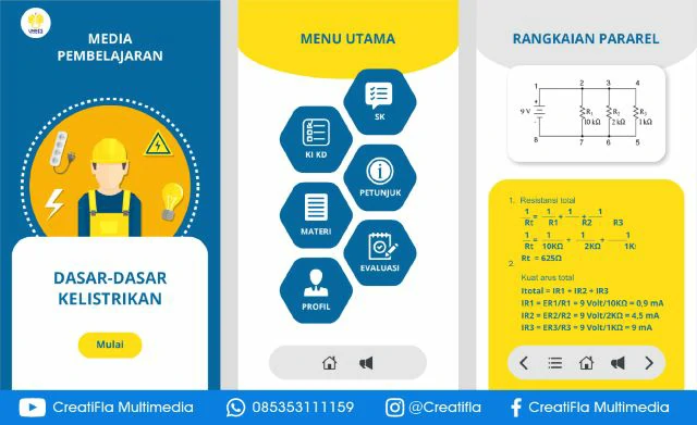 jasa Mobile App Dasar Kelistrikan
