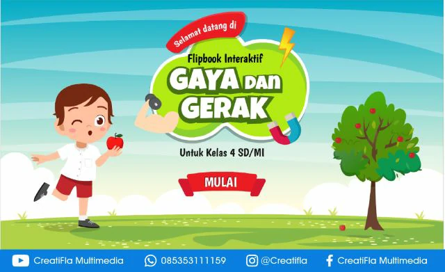 jasa Multimedia Interaktif IPA Gaya dan Gerak