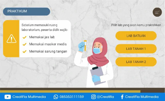 jasa Virtual Lab Tanah dan Batuan MARVELO